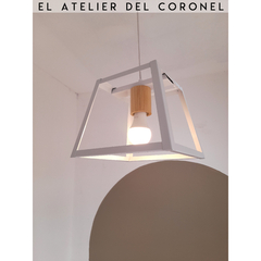 OUTLET Lámpara trapecio chica (PRECIO EN DESCRIPCIÓN) - EL ATELIER DEL CORONEL