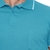 Camisa Polo Hugo Deleon Bolso Malha Azul Claro na internet