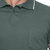 Camisa Polo Hugo Deleon Bolso Malha Verde - comprar online