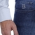 Calça Jeans Hugo Deleon Clássica Tradicional Moletom Azul - comprar online