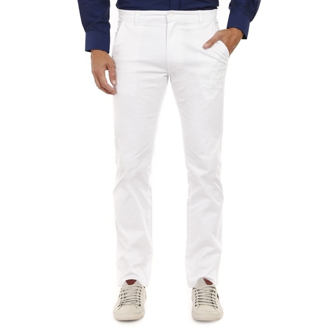 Calça esporte fino masculina branca sale