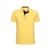 Camisa Polo Hugo Deleon Piquet Bolso Amarelo