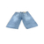 Bermuda Jeans Hugo Deleon Elastano Azul Claro - comprar online