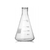 Erlenmeyer 250mL em Vidro Graduado Boca Estreita Und - Phox