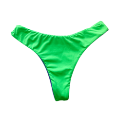 CALCINHA CONFORTO DUPLA FACE BLUEBERRY E VERDE MATO - Seaside Beachwear