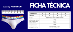 Cueca slip Jockmail Pride Edition - comprar online