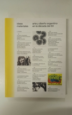 Ideas materiales: arte y diseño argentino en la década del 60