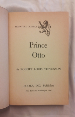 Prince Otto - Robert Louis Stevenson