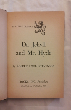 Dr. Jekyll and Mr. Hyde - Robert Louis Stevenson