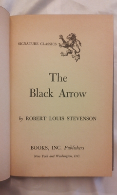 The black arrow - Roberts Louis Stevenson