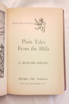 Plain tails from the hills - Rudyard Kipling