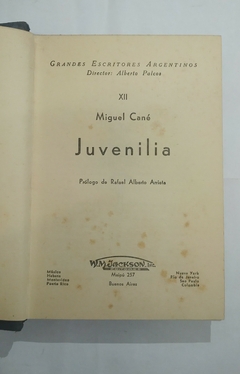Juvenilia - Miguel Cané