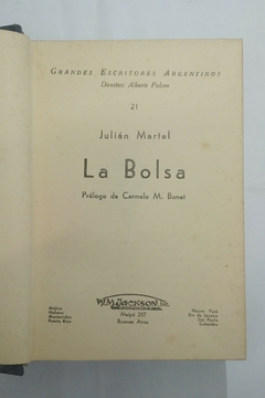 La bolsa - Julián Martel