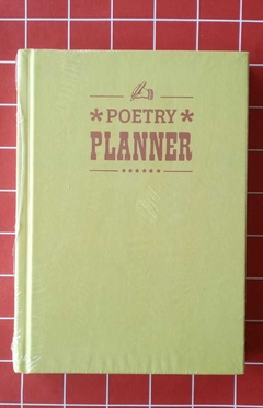 Poetry Planner Verde