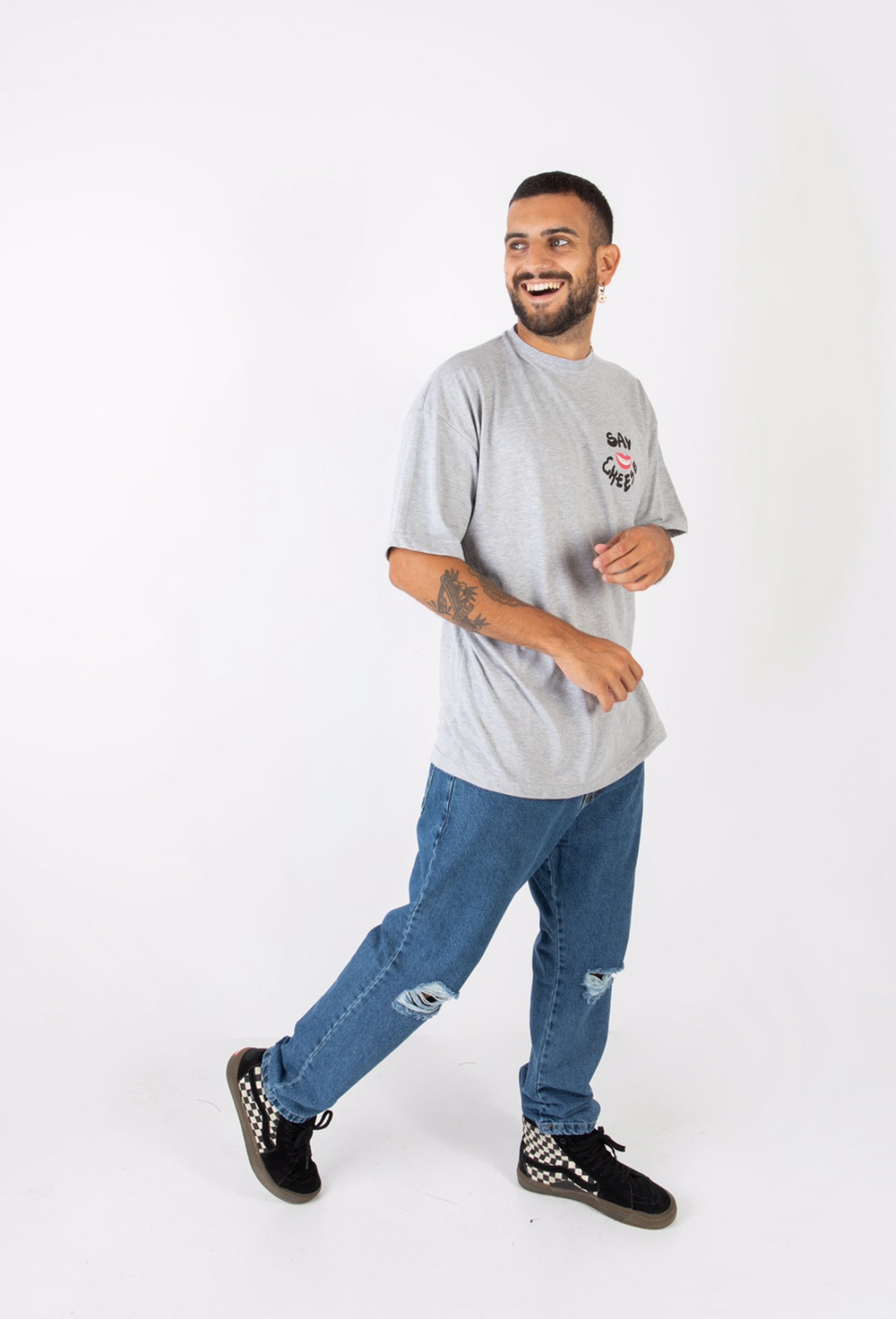 Pantalon Jean Mom california Run Indumentaria