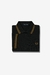 Polo Fred Perry M3600 Talla S / Black / Shaded Stone - comprar online