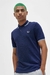 Polo Fred Perry® Graphic Laurel French Navy X White Talla M - tienda online
