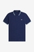 Polo Fred Perry® Graphic Laurel French Navy X White Talla M