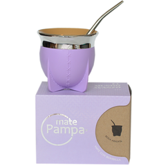 Mate pampa de boca Abierta con bombilla - tienda online