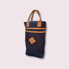 mochila matera epecuen de cordura con detalles en ecocuero en internet
