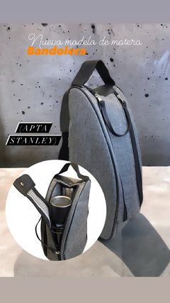 bolso matero tipo bandolera con correa ajustable apto stanley - comprar online