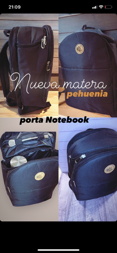 mochila matera portanotebook Pehuenia en internet