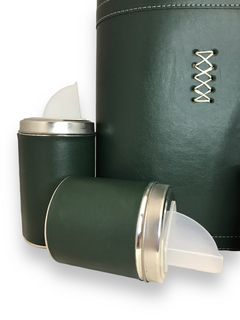 Set matero bolso con division de eco cuero compatible stanley latas x2 mate termico en internet