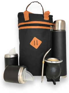 Set matero completo con mochila de cordura mate uruguayo termo acero - comprar online