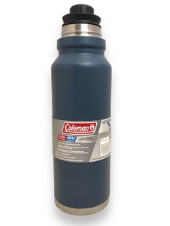 Termo Coleman Matero De Acero Inoxidable 1.2l Negro / Azul