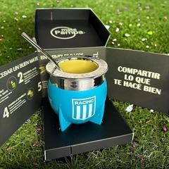 mate pampa Racing Club XL termico con bombilla y packaging - comprar online