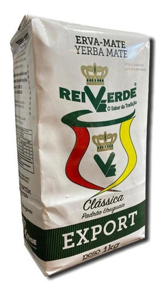 Yerba mate tipo Uruguaya Rei Verde Industria Brasilera SaborClásica x1KG - comprar online