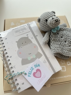 Imagen de BOX TERNURA: CUADERNO PEDIÁTRICO + ANIMALITO DE APEGO