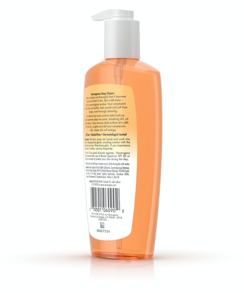 Deep cleansing wash hotsell