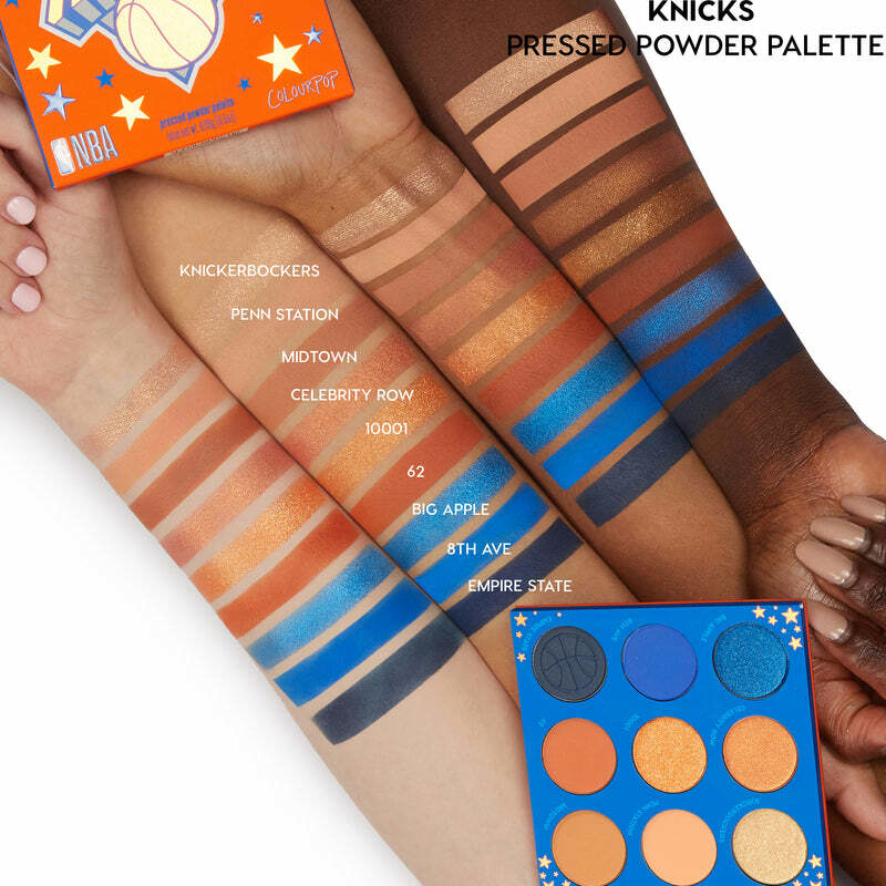Palette de Sombra New York Knicks Shadow Palette Colour Pop
