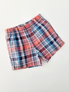 SHORT A CUADROS MARCA CARTERS TALLE 9 MESES