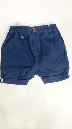 SHORT AZUL MARCA BABY CLUB TALLE 12-18 MESES