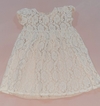 Vestido Encaje Beige Marca OLD BUNCH Talle 6 años