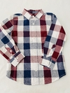 CAMISA A CUADROS MARCA TEX TALLE 3-4 AÑOS