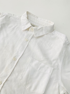 CAMISA BLANCA MARCA ZARA TALLE 9 AÑOS - comprar online