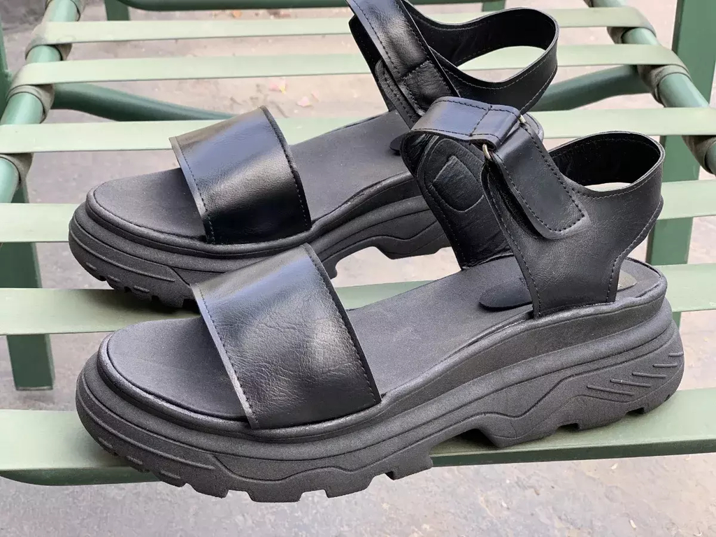 Sandalias con abrojo hot sale