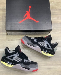 NIKE AIR JORDAN 4 PRETO CINZA DNC Multimarcas