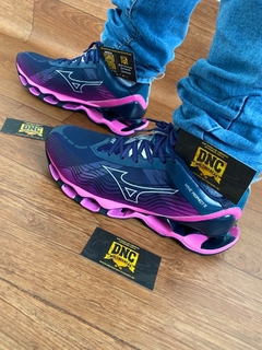 Mizuno azul cheap e rosa