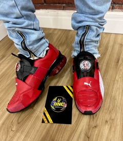 Tenis puma disc 2025 ferrari vermelho