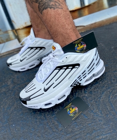 NIKE AIR MAX TN PLUS 3 BRANCO PRETO