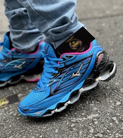 Mizuno azul cheap e rosa