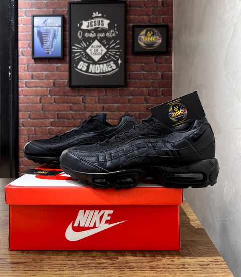 Air max 95 preto refletivo sales