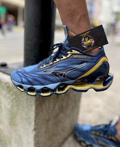 MIZUNO PROPHECY 11 AZUL DOURADO IMPORTADO VIETN