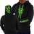 Moletom Cinza Mescla / Verde Fluor. SW083 - comprar online