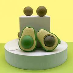 Brinquedo abacate de catnip Jeito Juju na internet
