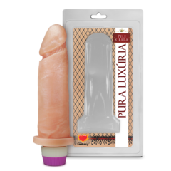 Penis com Vibrador Embutido 15,3X4,5cm - Cod.PC010